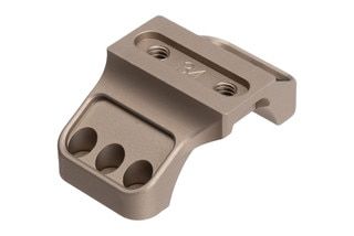 Anodized tan accessory mount for Badger Ordnance C1.